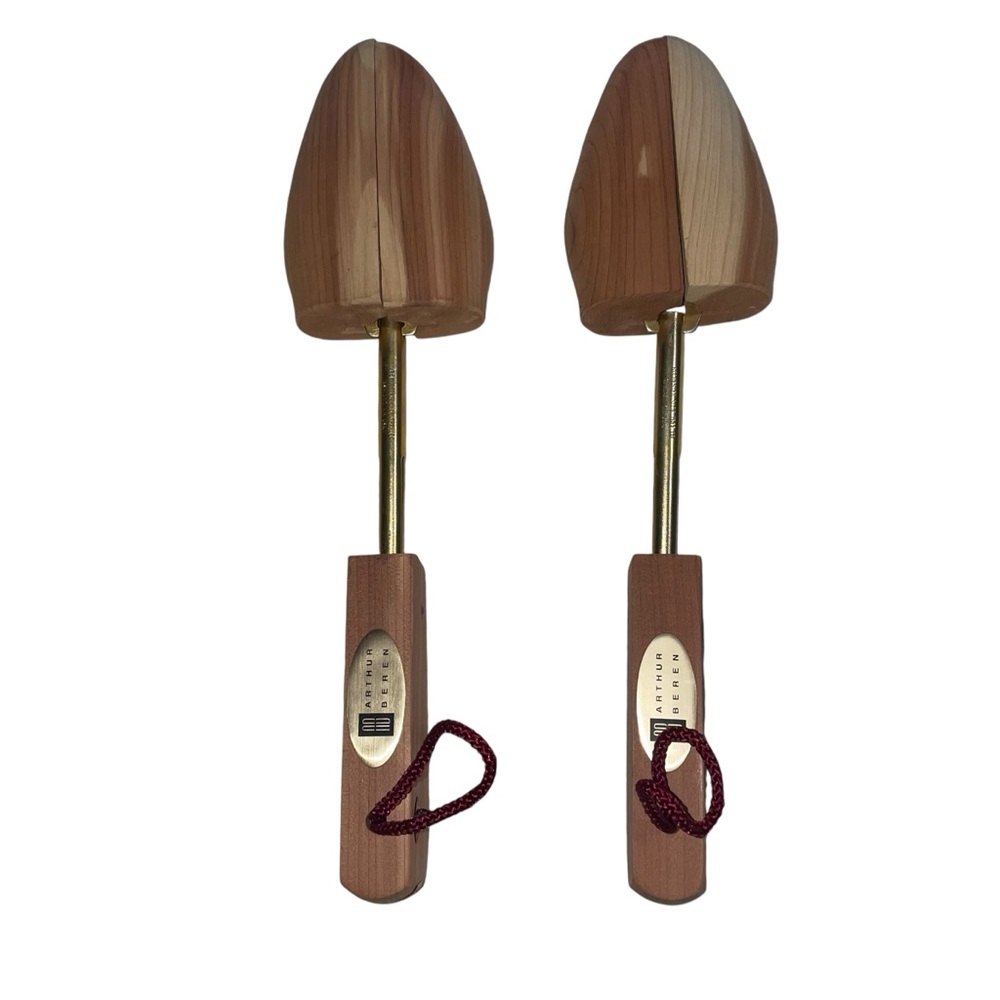 Arthur Beren Wooden Shoe Tree Adjustable Rochester Co. Women’s Size Large EUC